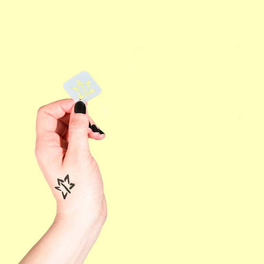Nailmatic Комплект за рисуване върху кожа Tattoopen със шаблони The Rabbit By Ami Imaginaire Детски грим