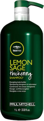 Paul Mitchell Tea Tree Lemon Sage Thickening Șampoane de Reconstrucție/Nutriție pentru Fragil Păr 1x1000ml