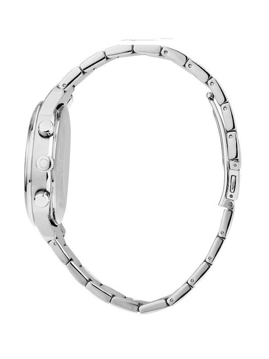 Trussardi T-couple Damen Uhr mit Silber Metallarmband