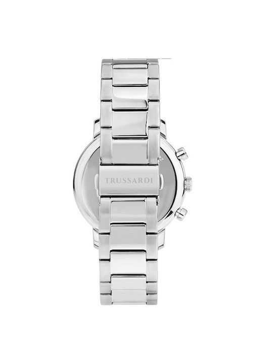 Trussardi T-couple Damen Uhr mit Silber Metallarmband