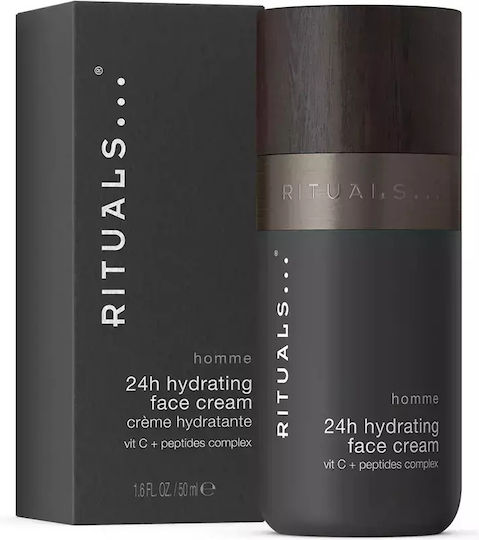 Homme 24H Cremă Hidratantă de Zi pentru Bărbați cu Vitamina C și Peptide 50ml