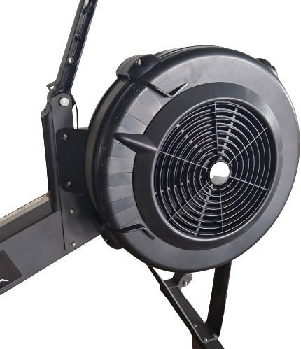 Luxury Fitness Commercial Rowing Machine with Air Resistance Maximum Weight Limit 230kg