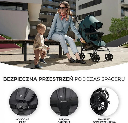 Kinderkraft Tik Количка с дръжка Сив 6.5кг
