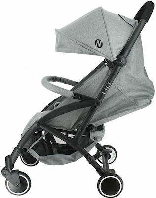 Nania Lili Kinderwagen Geeignet für Neugeborene Gray