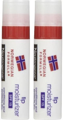 Neutrogena Lip Balm SPF15 Σετ 2x4.8gr