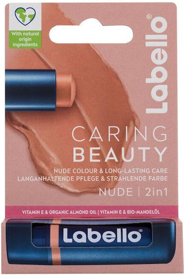 Labello Caring Beauty Lip Balm Nude 5.5ml