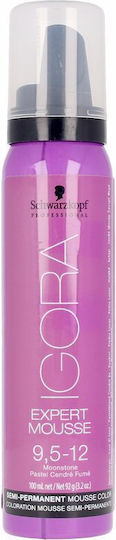 Schwarzkopf Igora Expert Mousse Spumă colorantă 9,5-12 Piatră de lună 100ml