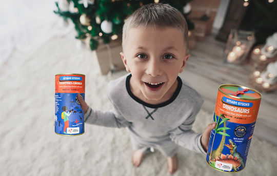 Joc de Societate Tari pentru 1-4 Jucători 7+ Ani (EN) Chalk & Chuckles