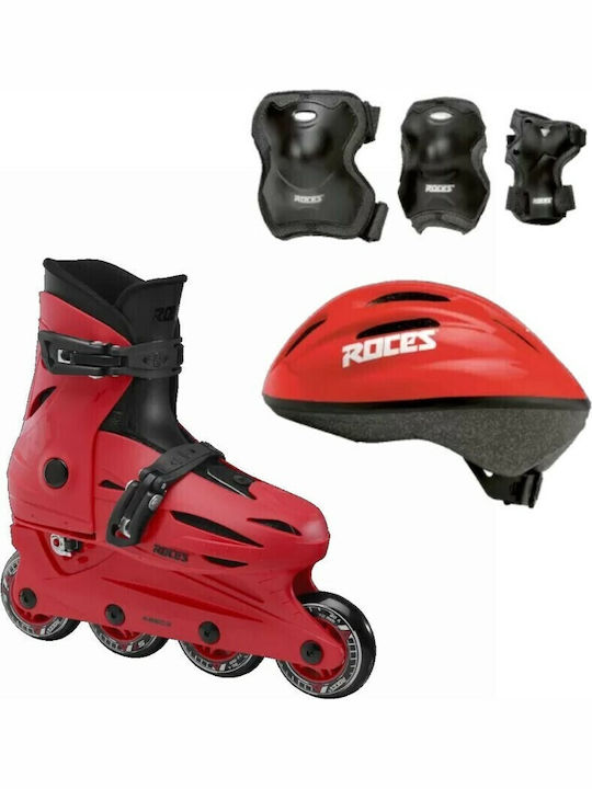 Roces Orlando 4.0 Kids Inline Rollers Red