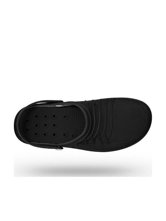 Wock Clog Σαμπό Μαύρα