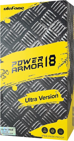 Ulefone Power Armor 18T Ultra 5G Dual SIM (12/512GB) Smartphone Rugged Negru