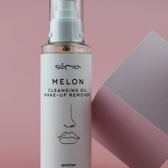 Soma Botanicals Melon Cleansing Oil Υγρό Αφαίρεσης Μακιγιάζ Ματιών 150ml