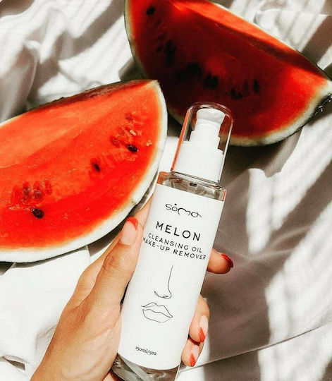 Soma Botanicals Melon Cleansing Oil Υγρό Αφαίρεσης Μακιγιάζ Ματιών 150ml