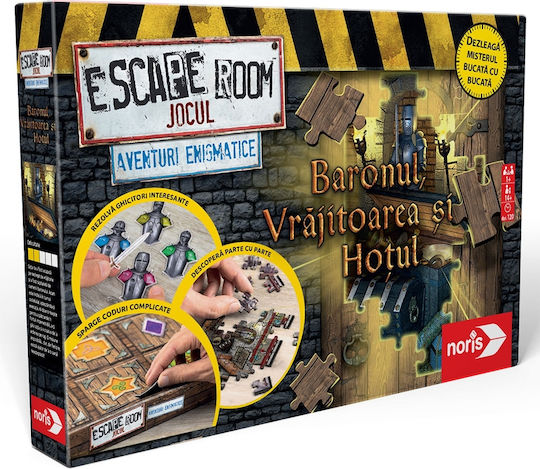 Board Game Escape Room for 1+ Players 14+ Years Old (RO) Noris