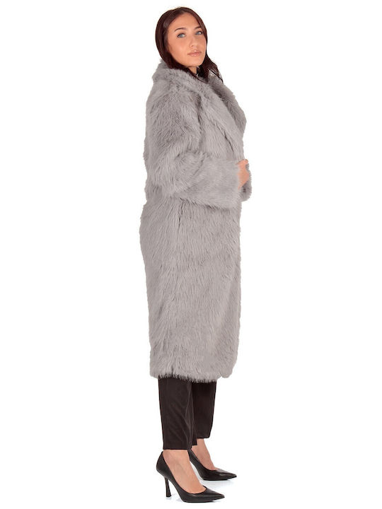 Frauen Pelz Gray FUR-23-0151 (GRY)