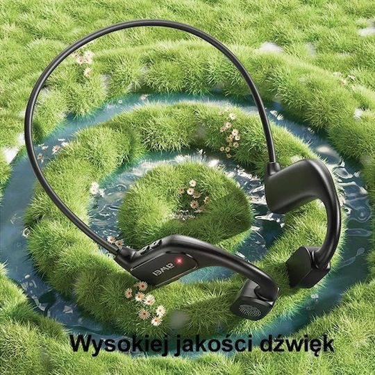 Awei A897BL Open Ear Bluetooth Handsfree Earphones with Sweat Resistance Black