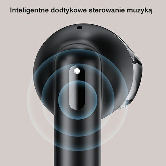 Usams BHUUS03 Earbud Bluetooth хендсфри Слушалки с Кутийка за Зареждане Син