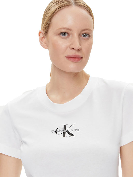 Calvin Klein Women's Athletic T-shirt White