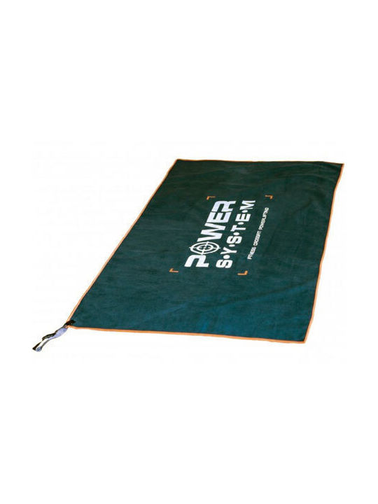 Power System Yoga Gym Towel Microfiber Blue 100x50cm