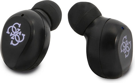 Guess Classic Logo In-Ear Bluetooth-Freisprecheinrichtung Kopfhörer mit Ladeetui Lila
