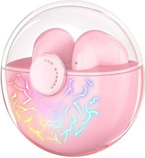 Onikuma T35 In-Ear Bluetooth-Freisprecheinrichtung Kopfhörer mit Ladeetui Rosa
