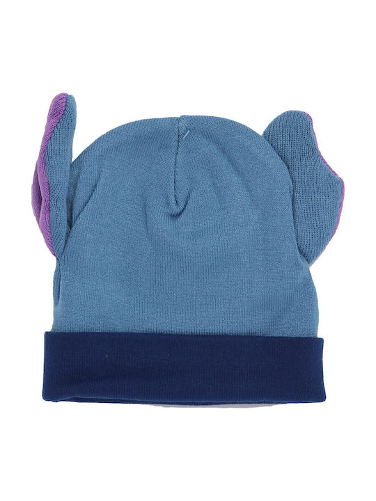 Lilo Stitch Παιδικό Σκουφάκι Πλεκτό Μπλε