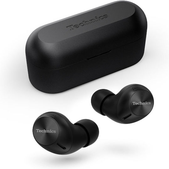 Technics EAH-AZ40M2 In-ear Bluetooth Handsfree Earphones with Sweat Resistance and Charging Case Black