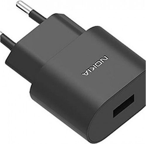 Nokia Încărcător și Cablu USB-C 18W Quick Charge 3.0 Negru (AD-18WE)