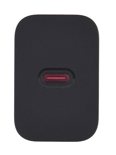 Motorola Φορτιστής GaN με Θύρα USB-C και Καλώδιο USB-C - USB-C 68W Μαύρος (TurboPower)