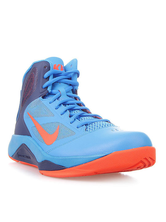 Nike Hoch Basketballschuhe Blau