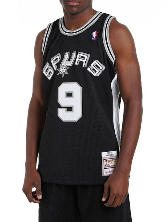 Mitchell & Ness San Antonio Spurs Toni Parker Jersey Style Basketball