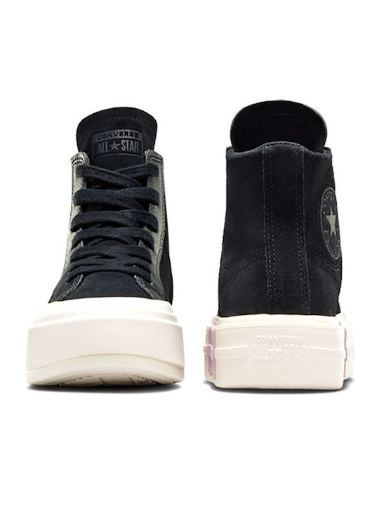 Chuck Taylor All Star Cruise Дамски Флатформи Маратонки Black / Phantom Violet / Egret