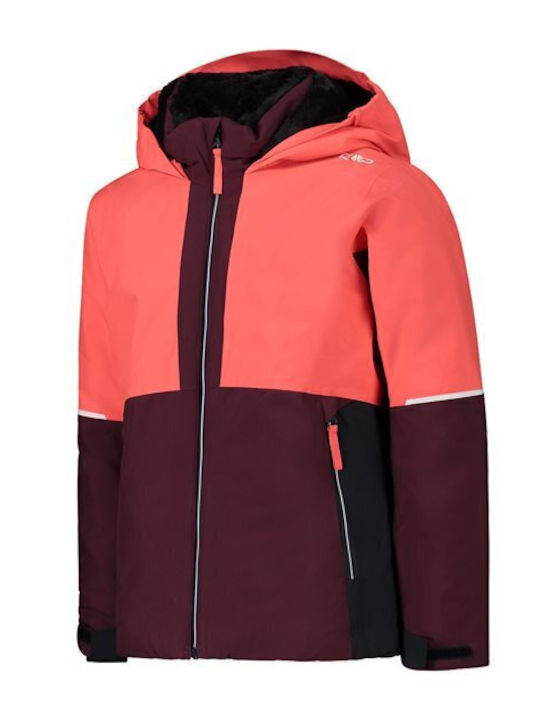 Geci pentru copii Casual cu glugă Burgundy
