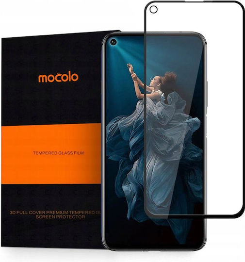 Mocolo Tg+3d 3D 0.3mm Gehärtetes Glas Schwarz (Ehre 20)