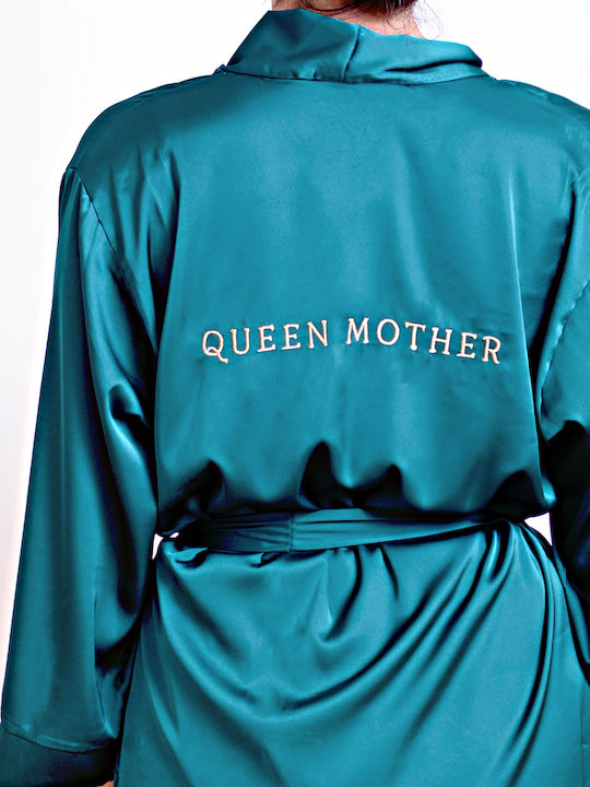 Satin Satin Turquoise QUEENMOTHER® LUXURY COLLECTION