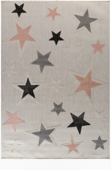 Tzikas Carpets Mallorca Kinder Teppich Rosa 160x230cm