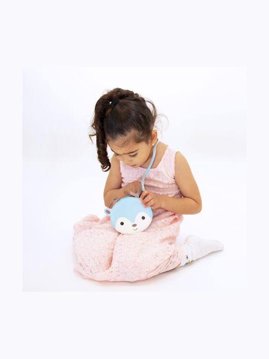 Yuko.B Kinder Rucksack Umhängetasche Blau 16cmx6cmcm