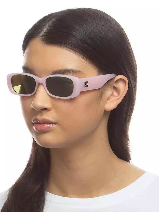 Le Specs Unreal Ltd Women's Sunglasses with Brown Tartaruga Horn-Rimmed Frame and Brown Gradient Lenses