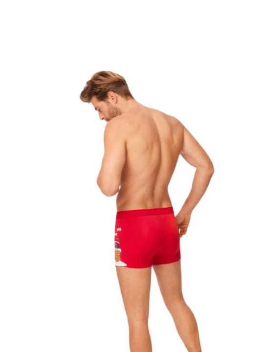 Herren Boxershorts Red 1Packung