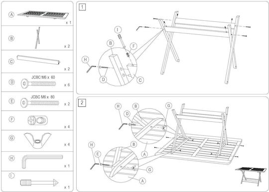 Τραπέζι Banting Πτυσσόμενο 135x75x74 Ξύλο meranti Τραπέζι Banting Πτυσσόμενο 135x75x74 Ξύλο meranti