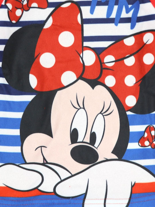 Disney Детска пижама Зимна Поларена red
