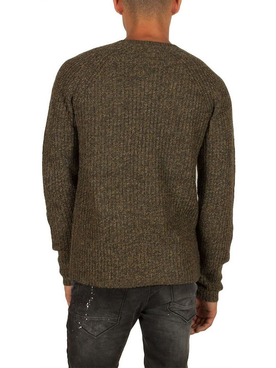 Anerkjendt Men's Long Sleeve Sweater Haki