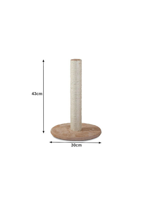 Stâlp pentru zgâriat pisici Copaci pentru pisici Roz 30x30x43cm