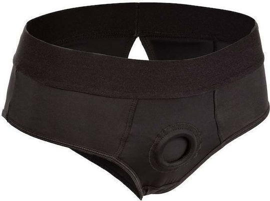 Calexotics Her Royal Harness Backless Brief Unterwäsche in Schwarz Farbe