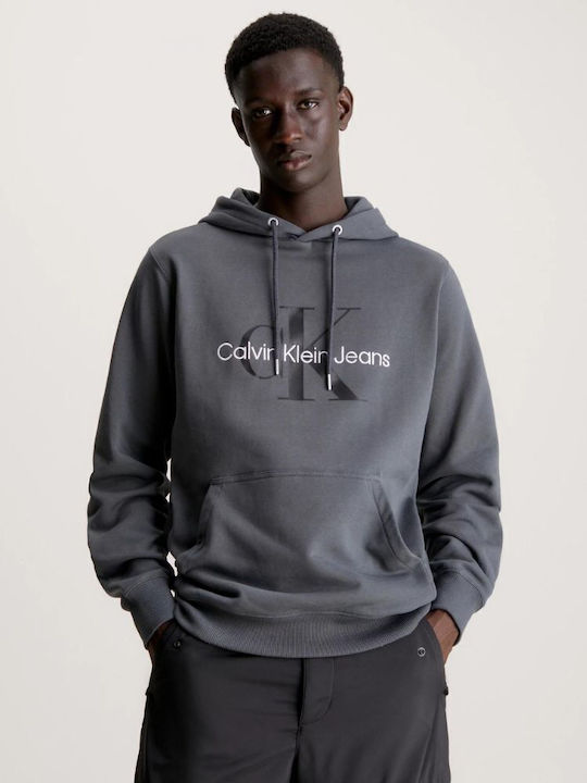 Sweatshirt mit Kapuze Dark Grey