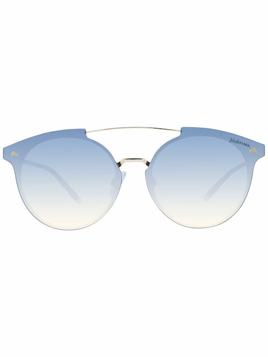 Ana Hickmann Women's Sunglasses with Blue Frame and Blue Gradient Lens