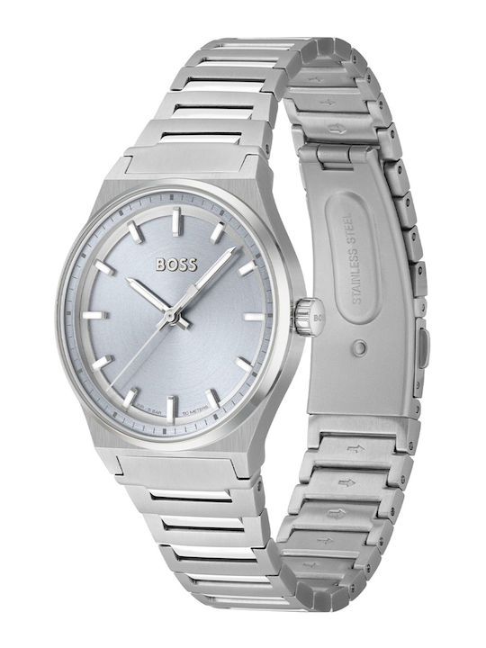 Boss Women's Watch with Silver Metal Bracelet