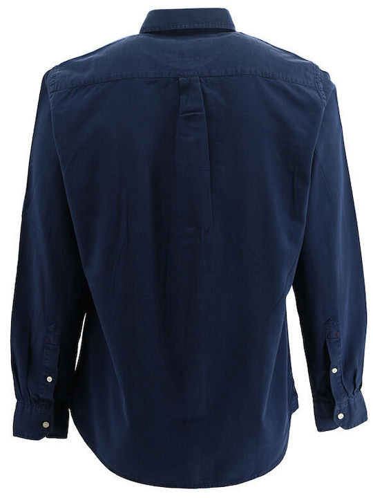 U.S. Polo Assn. Herrenhemd Langärmelig Dark Blue