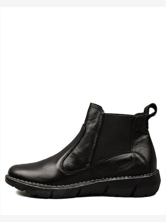 Stiefeletten Damen Schwarz