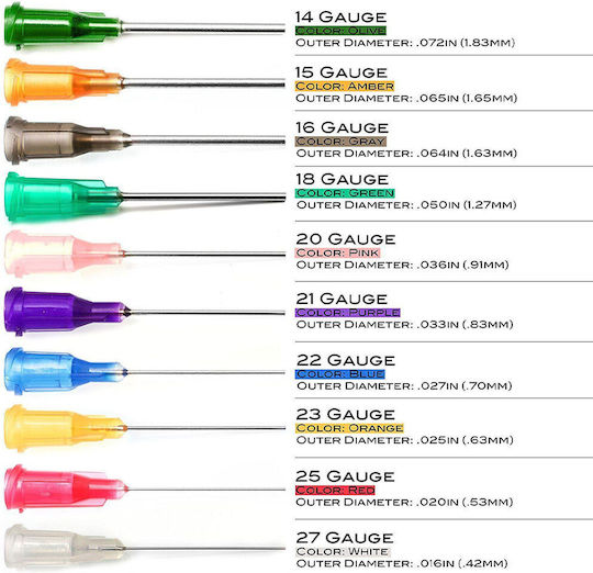 Alfashield Needles 18G 100pcs